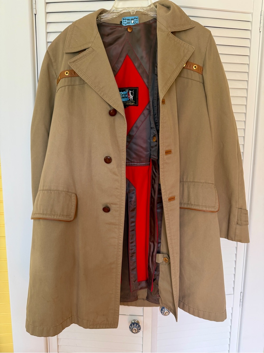 Hispacor vintage field coat size 42